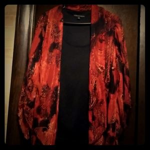 Women's beautiful red blouse